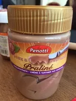Mängden socker i Penotti praliné
