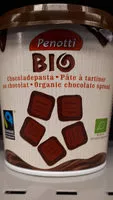 Mängden socker i Penotti Chocopasta Fair Trade