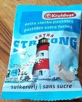 Mängden socker i Pastilles extra strong
