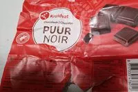 Mängden socker i Chocolade puur noir