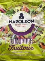 Mängden socker i Lollipops fruitmix