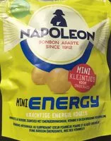 Mängden socker i Mini energy