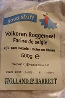 Mängden socker i Farine de seigle