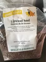 Mängden socker i Graines de lin brunes