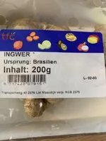 Mängden socker i Ingwer