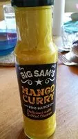 Mängden socker i Mango Curry BBQ sauce
