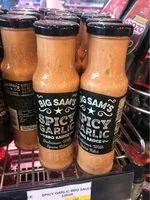 Mängden socker i Big sam's