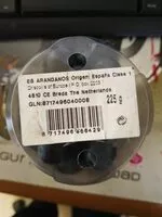 Mängden socker i Arándanos