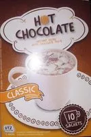 Mängden socker i Hot chocolate classic