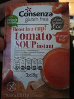 Mängden socker i Tomato soup instant