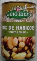 Mängden socker i Mix de haricots