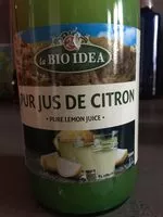 Mängden socker i Pur jus de citron