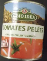 Mängden socker i Tomates pelées
