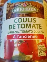 Mängden socker i Coulis de tomate a l ancienne