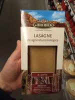 Mängden socker i Lasagne da agricoltura biologica