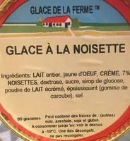 Mängden socker i Glace à la noisette