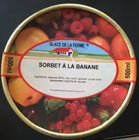 Mängden socker i Sorbet à la Banane