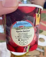 Mängden socker i Glace au nougat