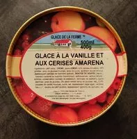 Mängden socker i Glace à la vanille at aux cerises amarena