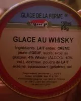 Mängden socker i Glaces whisky