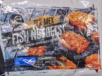 Mängden socker i Tex-Mex Fish Nuggets
