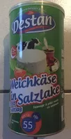 Mängden socker i Weichkäse in salzlake