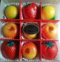 Mängden socker i Pâte d'amande