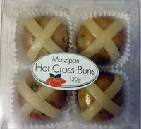 Mängden socker i Marzipan Hot Cross Buns