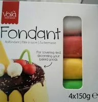 Mängden socker i Fondant pâte à sucre
