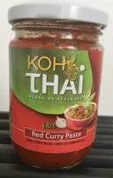 Mängden socker i Red curry paste