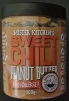 Mängden socker i Sweet chili peanut butter