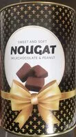 Mängden socker i Nougat chocolat au mait et cacahuètes