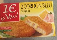 Mängden socker i 2 Cordon Bleu di Pollo
