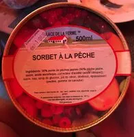 Mängden socker i Sorbet à la Pêche