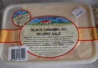 Mängden socker i Glace caramel au beurre salé