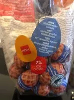 Mängden socker i Oeufs Lait saveur gaufre hollandaise