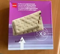Mängden socker i Biscuits fruités saveur yaourt