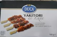 Mängden socker i Yakitori 14 brochettes