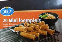 Mängden socker i Mini loempia’s