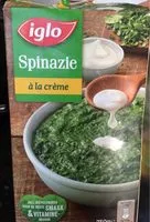 Mängden socker i Iglo Field Fresh Spinazie à La Crème