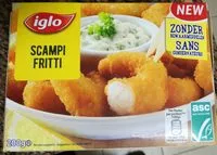 Mängden socker i Iglo Sea Fresh Scampi's Crispy