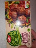 Mängden socker i Boulettes végétariennes green cuisine