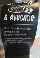Mängden socker i Sandwich poulet avocat