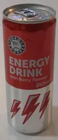 Mängden socker i Energy drink with Berry flavour