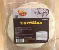 Mängden socker i Tortillas