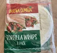 Mängden socker i Wrap / tortilla blé blanc
