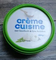 Mängden socker i Crème cuisine