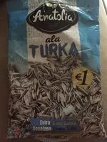 Mängden socker i Graine de tournesol salé