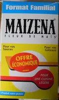 Mängden socker i Maizena® Fleur de maïs® - Format familial - 700 g