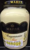 Mängden socker i Mayonesa Maille fine